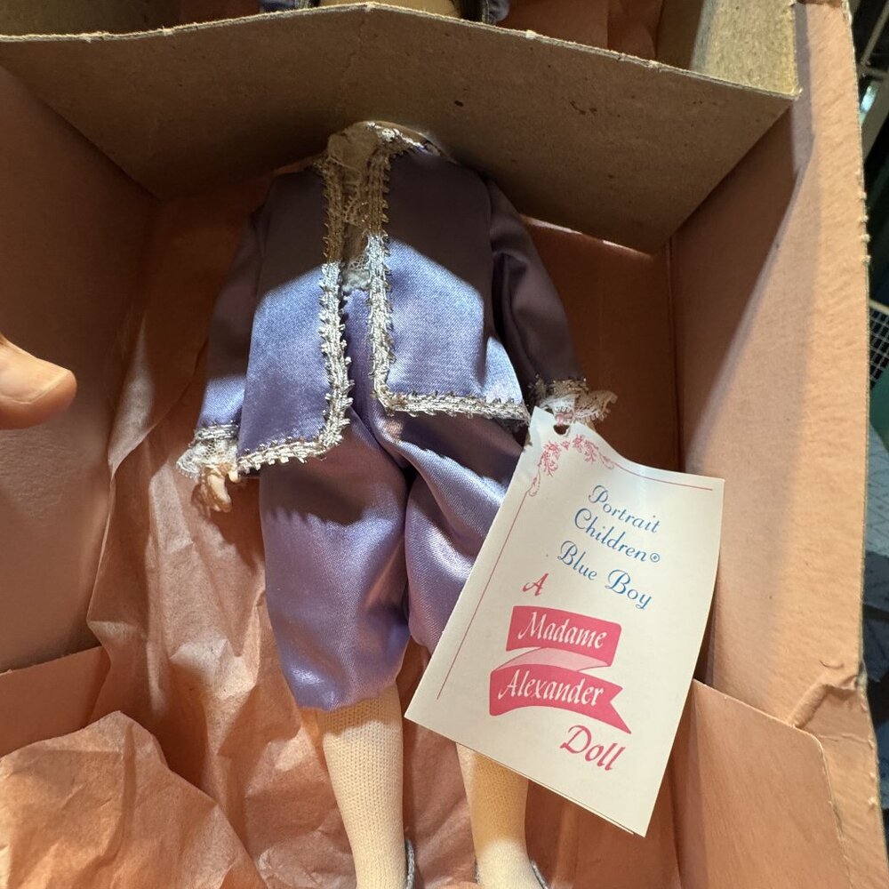 NIB Madame Alexander Blue Boy 1340 Portrait Children Doll 12" Original Box Laven - Picture 4 of 5